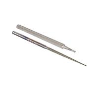 QUARKZMAN Fraises Diamantées pour Outil Rotatif Tige 2.35mm Tête Conique 1.8mm et Tête Sphérique 0.5mm