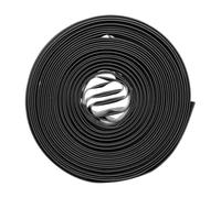 QUARKZMAN Gaine Thermorétractable, Diamètre 8mm 2:1 Manchon de Câble Thermorétractable Tube Thermorétractable 17M Noir
