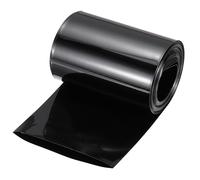 QUARKZMAN Gaine Thermorétractable Enveloppe Batterie Pvc, Gaine Thermorétractable 65 Mm Diamètre, 103 Mm à Plat, 6 m, Noir, Bonne Isolation pour Pack Batterie