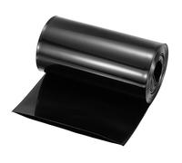 QUARKZMAN Gaine Thermorétractable Enveloppe Batterie Pvc Thermorétractable 95 Mm Diamètre, 150 Mm Largeur Plate, 20 Pieds (6 Mètres) Noir Bonne Isolation pour Le Pack Batterie