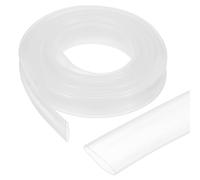 QUARKZMAN Gaine Thermorétractable Étanche 12.7mm Diamètre 3 m Longueur 3:1 Rapport de Rétrécissement Tube Thermorétractable à Double Paroi avec Colle Marine pour Isolation, Transparent