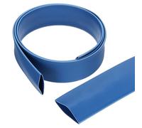 QUARKZMAN Gaine Thermorétractable Étanche 19.1mm Diamètre 1m Longueur 3:1 Rapport de Rétrécissement Tube Thermoretractable à Double Paroi avec Colle Marine pour Isolation de Câble, Bleu