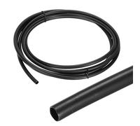 QUARKZMAN Gaine Thermorétractable Étanche 4.8mm Diamètre 3 m Longueur 3:1 Rapport de Rétrécissement Tube Thermoretractable à Double Paroi avec Colle Marine pour Isolation de Câble, Noir