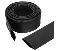 QUARKZMAN Gaine Thermorétractable Étanche 40mm Diamètre 3 m Longueur 4:1 Rapport de Rétrécissement Tube Thermoretractable à Double Paroi avec Colle Marine pour Isolation de Câble, Noir