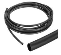 QUARKZMAN Gaine Thermorétractable Étanche 6mm Diamètre 3 m Longueur 4:1 Rapport de Rétrécissement Tube Thermoretractable à Double Paroi avec Colle Marine pour Isolation Câble, Noir