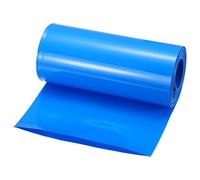 QUARKZMAN Gaine Thermorétractable Gaine Thermorétractable Pvc pour Batterie 95mm Dia 150mm Plate 20 Pieds (6 Mètres) Bleu Bonne Isolation pour Pack Batterie
