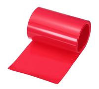 QUARKZMAN Gaine Thermorétractable Pvc pour Batterie 54mm Dia 85mm Plate 8 Pieds Rouge Bonne Isolation pour Pack Batterie-2.5m