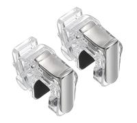 QUARKZMAN Gaming Déclencheur Mobile Jeu Contrôleur 1 Paire Viser & Tirer Clés Universel Clair pour 4,7-6,5 Pouce Portable Téléphone