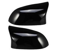 QUARKZMAN Gauche Droite Rétroviseur Miroir Capuchon pour BMW F15 X5 Brillant Noir 1 Paire