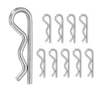 QUARKZMAN Goupille R 10 Pièces M2x30mm Acier Inoxydable Argenté