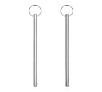 QUARKZMAN Goupilles À Détente Rapide, Diam 5/16"(8mm) Longueur Utile 5.31"(135mm) Longueur Totale 6.77"(172mm) Goupilles Pour Top Quincaillerie Marine Acier Au Carbone, 2 set