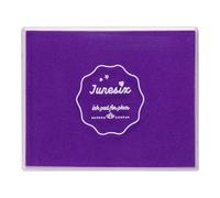 QUARKZMAN Grand Tampon Encreur Violet Lavable 3.9x4.7 Pouces Pour Empreintes De Mains, Pieds, Tampons En Caoutchouc, Scrapbooking, Créations Artistiques