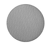 QUARKZMAN Grille En Mailles 2.5 Pouces Noire 1pc Pour Caisson De Basses | Universelle, Pour 2.5 Pouces, Diamètre 74mm, Hauteur 4mm, Pour Cinéma Maison, Marine, Automobile, Antirouille, Durable