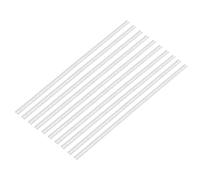 QUARKZMAN Guide de montage en aluminium à fentes pour rail DIN 40 pouces x 1,4 pouce x 0,3 pouce pour l'installation de l'équipement, paquet de 10 pièces