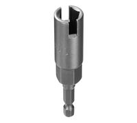 QUARKZMAN H11 rou Papillon 11mm Métrique 1/4" Outil de Serrage | pour Écrous, Acier Cr-V, Douille 6 Points, Tige Hexagonale, Embout de Perçage à Fente Profonde pour Écrous Papillon