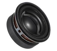 QUARKZMAN Haut-Parleur Aimant Externe 4 Pièces 3W 4 Ohm 36x32mm Noir | Micro, Coque Métallique, Rond, pour Mini Haut-parleurs DVD EVD Multimédia Mobile Portable Machine Publicitaire