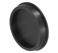 QUARKZMAN Haute Temp Silicone Bouchon T Forme Silicone Caoutchouc Bouchon Trou Bouchons pour Poudre Revêtement Anodisation Placage Étanche Étanchéité Noir 98x14x92mm/3.85x3.85x3.62"1pcs