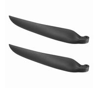 QUARKZMAN Hélices De Remplacement 12x6 Pouces pour Spinner D28-D48mm Noir | 1 Paire, Pour Planeur RC, Paires D'Hélices Pliables En Nylon, Pièces De Remplacement Pour Hélice De Planeur