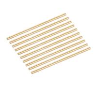 QUARKZMAN Hélicoptère RC Tige Ronde en Laiton Massif x 20Pcs Barres Rondes en Laiton pour Tour, [50mm x 2mm]