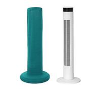 QUARKZMAN Housse Anti-Poussière Pour Ventilateur Tour (41 Pouces) - Protection Anti-Poussière Électrique Pour Ventilateur Sur Pied Pour Maison/Chambre/Bureau, Vert