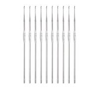 QUARKZMAN Inox Acier Accrocher Crochet 0.85mm US Taille 13 Tricot Aiguilles pour DIY Artisanat Laine 10pcs