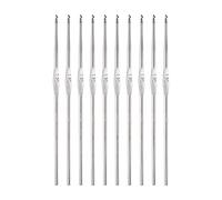 QUARKZMAN Inox Acier Accrocher Crochet 1.25mm Tricot Aiguilles pour DIY Artisanat Laine 10pcs