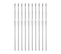 QUARKZMAN Inox Acier Accrocher Crochet 1.6mm Tricot Aiguilles pour DIY Artisanat Laine 10pcs