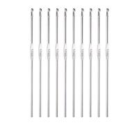 QUARKZMAN Inox Acier Accrocher Crochet 3mm Tricot Aiguilles pour DIY Artisanat Laine 10pcs