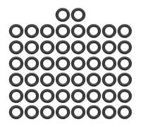 QUARKZMAN Joints Toriques EPDM, 4mm Diamètre Intérieur x 7mm Diamètre Extérieur x 1.5mm Épaisseur Joints D'étanchéité Ronds En Caoutchouc, Rondelles De Plomberie Pour Réparation De Robine...