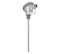 QUARKZMAN K-Type Sonde Thermocouple RTD 1/2" NPT En Acier Inoxydable 201 Capteur De Température Tête De Borne -50 À 850C, 8x200mm