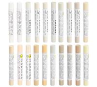 QUARKZMAN Kit de Crayons de Cire de Réparation de Meubles, 20 Pièces - Bâton de Remplissage en Bois, Marqueurs de Retouche de Meubles - pour Égratignures Trous, Série de Couleurs Claires
