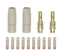QUARKZMAN Kit de Pointes de Contact M6 0,8mm Cuivre pour Soudage MIG