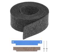 QUARKZMAN Kit de Rouleaux de Tambour de Sèche-Linge 33001807 et 306508, Joint en Feutre Avec Roulement de Gobelet, Pièce de Rechange