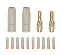 QUARKZMAN Kit d'embouts contact soudage MIG 0,04" (0,9mm) M6 Cuivre