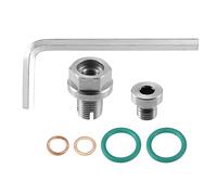 QUARKZMAN Kits Autotaraudante Vis Vidange M12.1-1.25 x 15mm Bouchon Carter d'Huile avec Joint et Clé