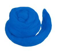 QUARKZMAN Laine À Feutrer Laine Roving Douce 50g/1.76oz Pure Roving Épais Pour Feutrage À L'aiguille Tricot Couverture Filage Tissage Art DIY Artisanat Bleu Marine
