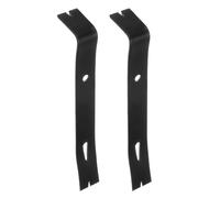 QUARKZMAN Lot de 2 Mini Arrache-Clous à Barre Plate de 7" en Acier CR-V avec Lame Large pour Faire Levier, Gratter et Tirer