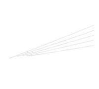 QUARKZMAN Lot De 5 Barre Ronde Solide En ABS Blanc Diamètre 1.5mmx250mm | Pour Matériau De Modélisation DIY Maquette Architecturale Table De Sable DIY