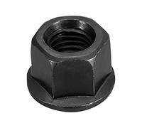 QUARKZMAN M14 Bride Hexagone Verrouillage Écrou, Grade 10.9 carbone Acier Noir Oxydé Fini Hex Bride Écrou pour Machines