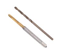 QUARKZMAN M2 x 0.4 Taraud en Spirale Point Filetage et 1.6mm Foret Perceuse Ensemble x 2PCS HSS pour Taraud Machine et Pièces traiter