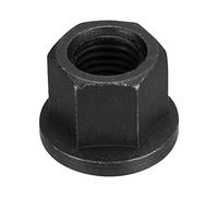 QUARKZMAN M20 Bride Hexagone Verrouillage Écrou, Grade 10.9 carbone Acier Noir Oxydé Fini Hex Bride Écrou pour Machines