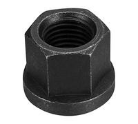 QUARKZMAN M22 Bride Hexagone Verrouillage Écrou, Grade 10.9 carbone Acier Noir Oxydé Fini Hex Bride Écrou pour Machines