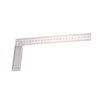 QUARKZMAN Machinist Precision Square Ruler 10" 90 Degree Stainless Steel Engineer Squares L-Type Metal Right Angle Ruler Framing Tool Pour Professional Carpentry And Woodworking, Silver