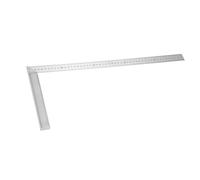 QUARKZMAN Machinist Precision Square Ruler 20" 90 Degree Stainless Steel Engineer Squares L-Type Metal Right Angle Ruler Framing Tool Pour Professional Carpentry And Woodworking, Silver