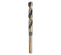 QUARKZMAN Mèche À creuser 29/64" Dia Acier Rapide 4341 Mèches Métriques 5.9" Longueur Totale Avec Revêtement Oxyde Noir Et Doré Pour creuser Des Métaux Durs, Acier Inoxydable, Acier Allié