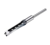 QUARKZMAN Mèche À Trou Carré Pour Bois 15mm Ciseau À Mortaiser Creux Outil De Coupe À Auger Spur, Acier À Haut Carbone Pour Menuiserie Charpente