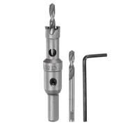 QUARKZMAN Métal Trou Scie Carbure Coupeur 13mm /0.51" Dia pour Inox Acier, Métal, Aluminium Alliage, Cuivre, Laiton, Plastique, avec Extra Centre Embout