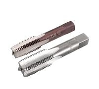 QUARKZMAN Métrique Principal Taraud M12 et M14 Filetage 1.5 Pas 4 Droit Rainures H2 Alliage Outil Acier 2Paires