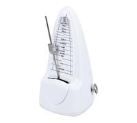 QUARKZMAN Metronome Mecanique, Haute Precision Chronometre Musical Professionnel Metronome Musical Universel Pour Piano Guitare Violin Ukulele Player, White