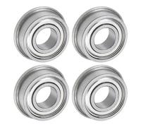 QUARKZMAN MF115ZZ Bride Bille Roulement 5x11x4mm Double Blindé Chrome Acier Bride Roulements, 4pcs